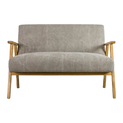 Gallery Interiors Neyland 2 Seater Sofa Pebble Linen