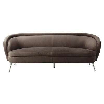 Gallery Interiors Tesoro Sofa Dark Taupe Velvet