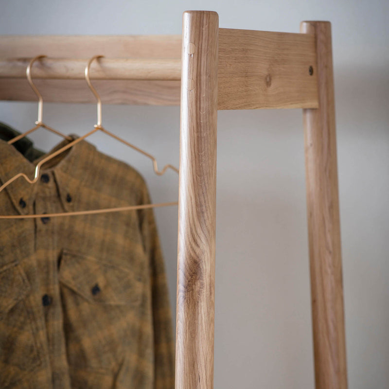 Gallery Interiors Kingham Open Wardrobe Oak